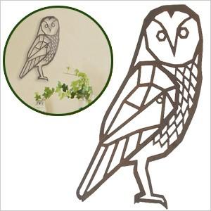 ウォールデコ シルエットowl Yfh 2010 フクロウ ふくろう 雑貨