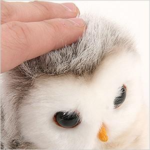 フクロウ ぬいぐるみ 180512  ふくろう フクロウ 梟 雑貨 ぬいぐるみ 動物 人形 マスコット 置物｜ferretwd｜03