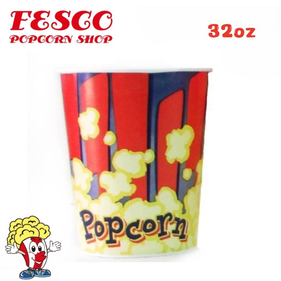 32oz ポップコーンカップ（50個） : FESCOポップコーンショップ - 通販 
