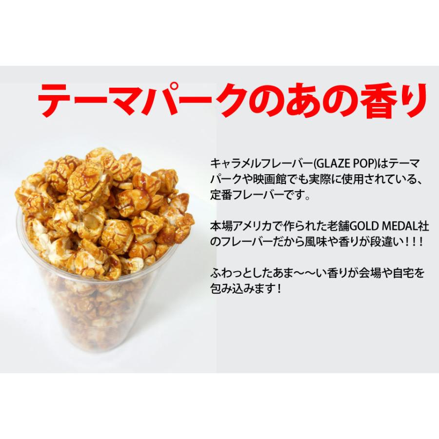 キャラメルフレーバー 22.7kg GOLD MEDAL ポップコーン : FESCO