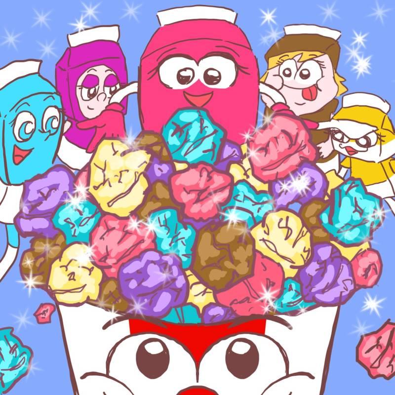 ポップちゃん ケトルコーンMIX 1.47kg GOLDMEDAL ポップコーン : FESCO