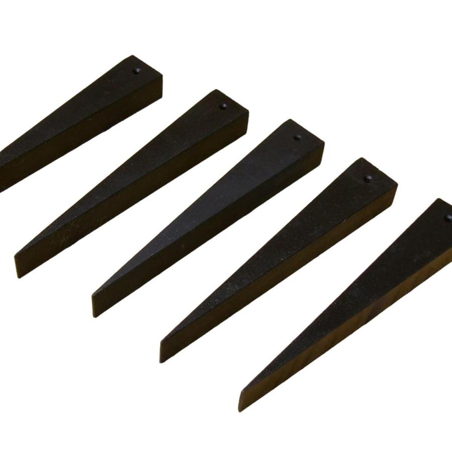 割矢【5本セット】材質:S50C-H （小サイズ）くさび 鉄骨などに