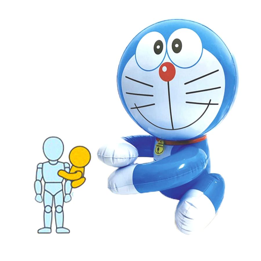 ドラえもん 抱きつき マスコット ビッグ ビニール 空気ビニール