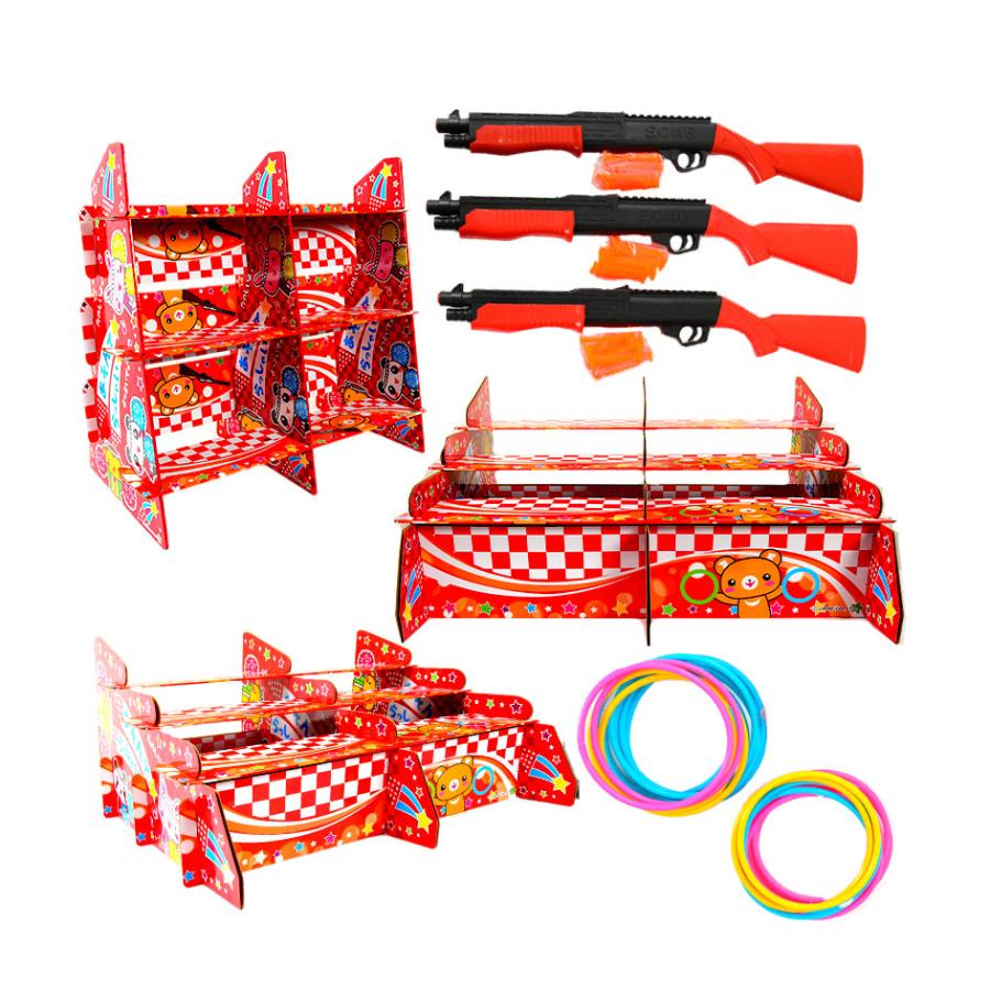 射的 わなげ 2Way 什器 セット しゃてき ゲーム 景品 おもちゃ 送料