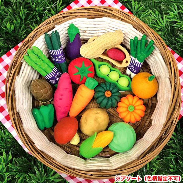 イワコー おもしろ消しゴム 野菜 60個入 フィギュア