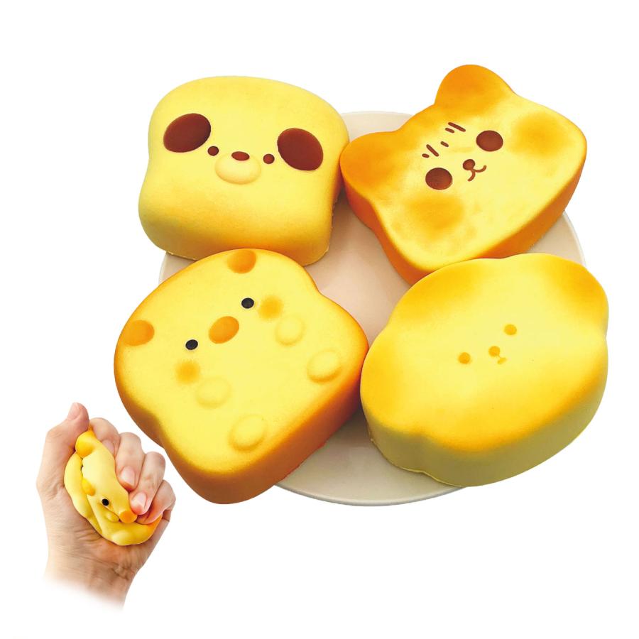 どうぶつパン屋さん スクイーズ 景品 おもちゃ お祭り 縁日 問屋 子供