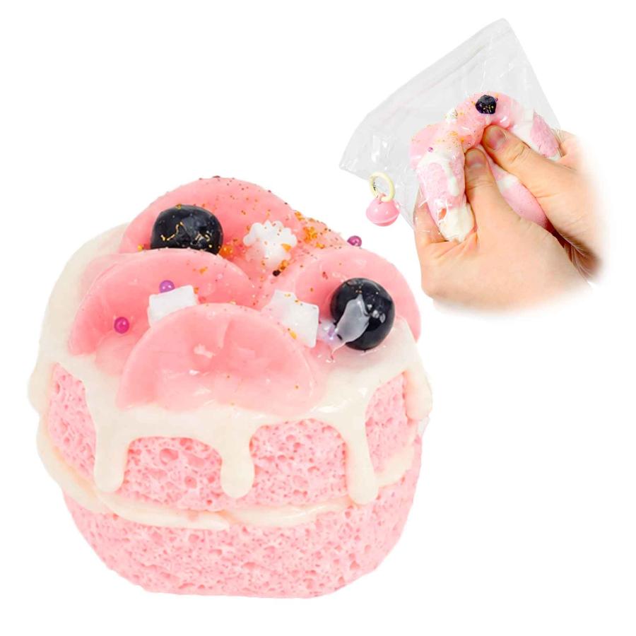 とろとろ スクイーズ マルケーキモモ 景品 おもちゃ お祭り 縁日 送料