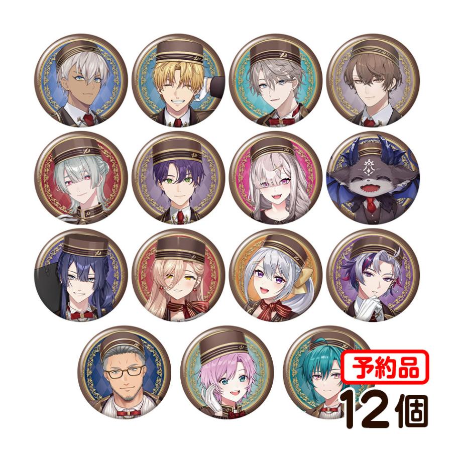 マクフェスアンコール　フレイア　缶バッジ20個セット BANDAI（バンダイ） にじさんじ 缶バッジビスケット 3 ( 12個装入 ) 代