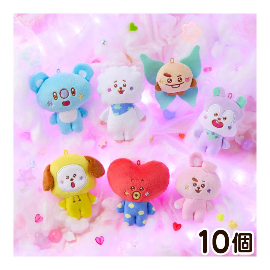 BANDAI（バンダイ） BT21 Fuwa Fuwa Mascot4 ( 10個装入