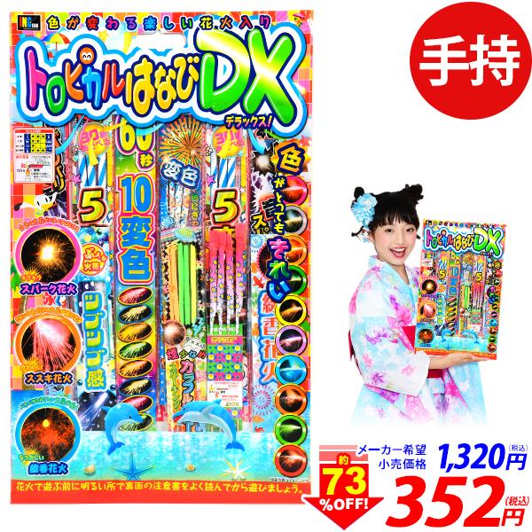 トロピカルはなび Dx 手持ち花火 手持ち 花火 セット 花火セット 沖縄 離島発送不可 Belle Ile