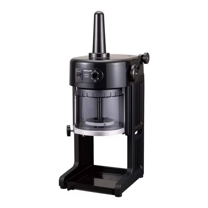 初雪 氷削機 電動式 ブロックアイススライサー BASYS BLACK (ベイシス