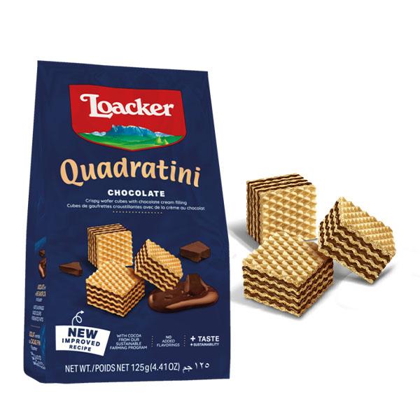 Loacker ロアカー クワドラティーニ チョコレート 本店