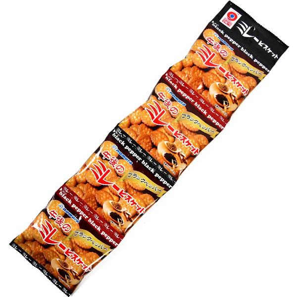 野村煎豆加工店 ミレービスケット 午後のミレー ブラックペッパー味 4