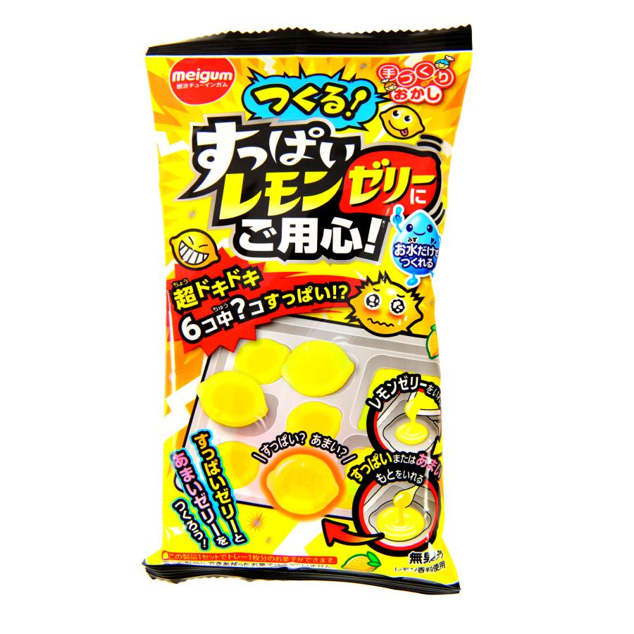 つくる！すっぱいレモンゼリー 駄菓子 お菓子 おかし 縁日 景品 問屋