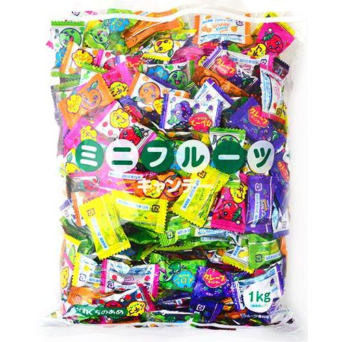ミニフルーツキャンディ 1kg(約303個入) 駄菓子 14/1127 飴 アメ キャンディ 業務用 徳用 大袋 催促 景品 パーティ 粗品 つかみどり 激安|festival-plaza|02