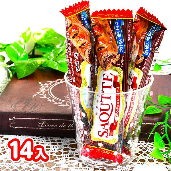 三立 サクッテ チョコレートパイ 14個装入 駄菓子 お菓子 おかし 縁日