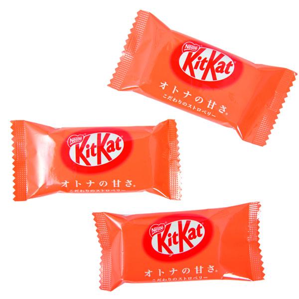 Nestle ネスレ キットカットミニオトナの甘さ ストロベリー 11個 Nestle ネスレ キットカットミニオトナの甘さ ストロベリー 11個