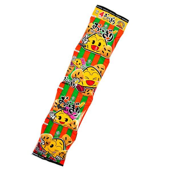 マスヤ おにぎりせんべい 4連 駄菓子 お菓子 おかし 縁日 景品 問屋