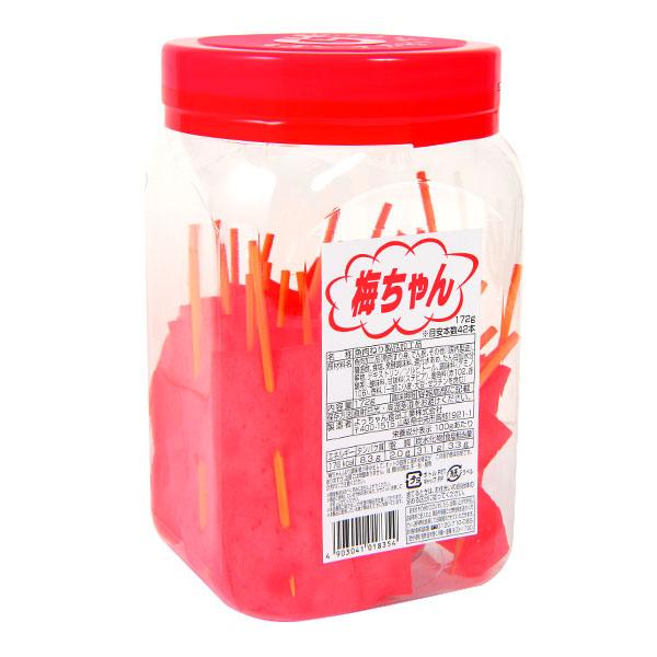 梅ちゃん 172g(約42本入) 駄菓子 お菓子 おかし 縁日 景品 問屋 お祭り