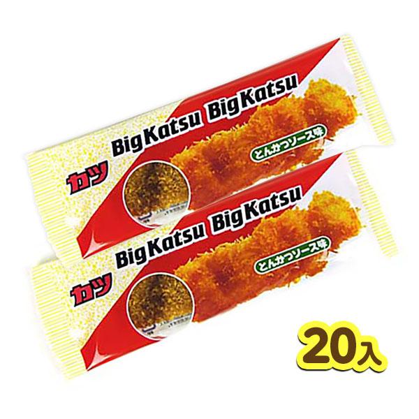 菓道 ビッグカツ 20個装入 駄菓子 お菓子 おかし 縁日 景品 問屋