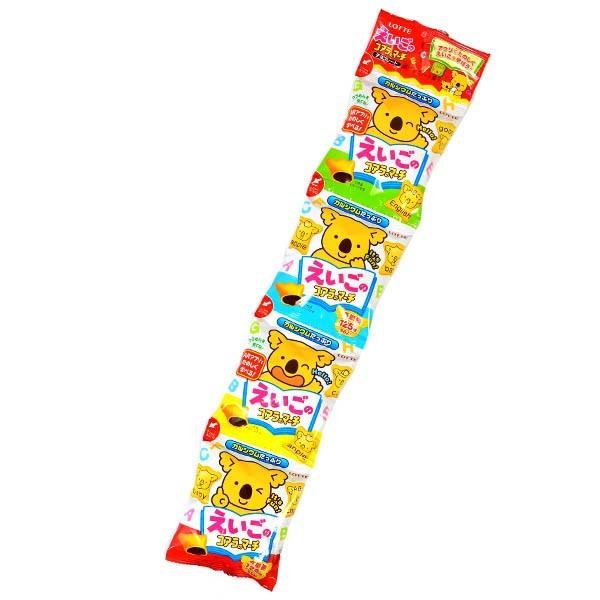 ロッテ（LOTTE） えいごのコアラのマーチ 4連 駄菓子 お菓子 おかし
