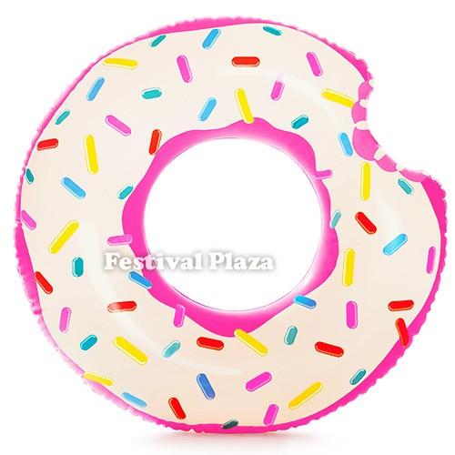 インテックス うきわ ドーナッツ 浮き輪 56265 直径107×99cm INTEX