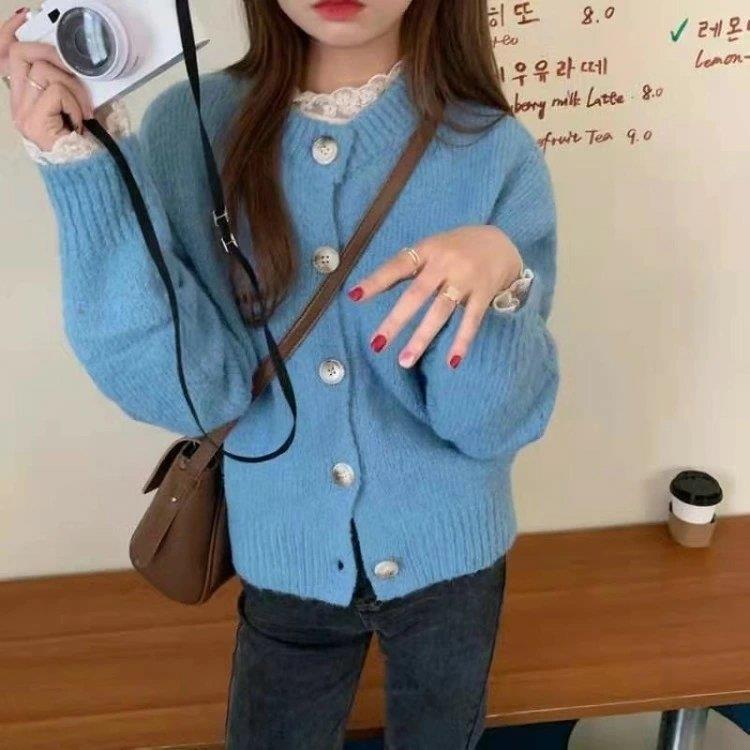 最新最全の ゆったり カーディガン ざっくり編み レディース ニットカーディガン ニット ふわふわ 丸首 ショート丈 ボレロ 厚手 冬 秋 春 カーディガン 商品到着後レビューと評価を書く こちらに連絡すれば送料無料 Www Sisumrr Fi