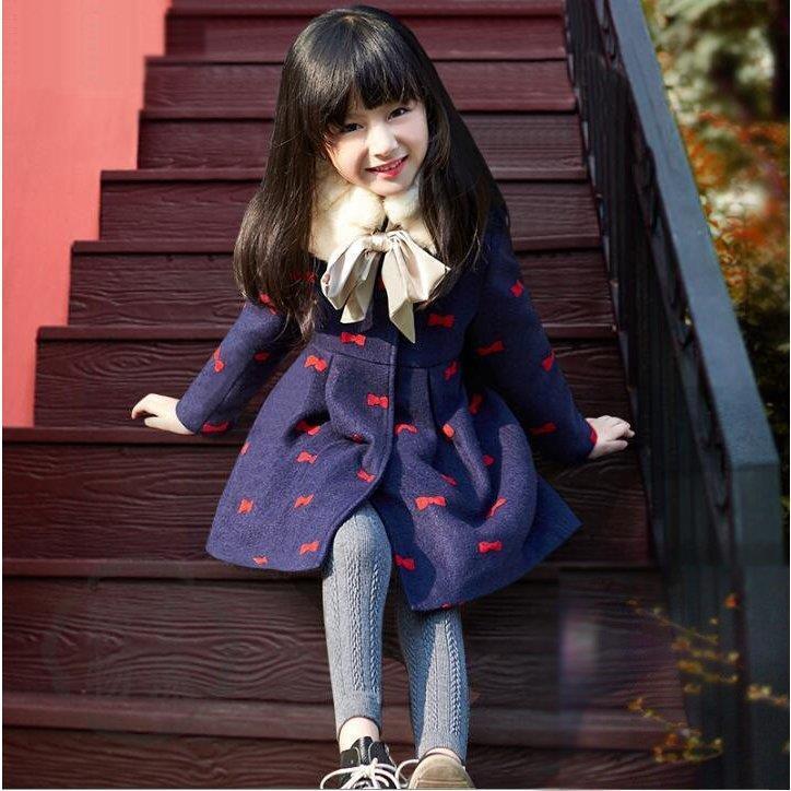 子供コート リボン柄 ダッフルコート 女の子 秋冬ウールコート アウター ベビー キッズ マタニティ 秋冬ウールコート ファー付きコート リボン柄 ファッション 子供服ダッフルコート Hhh 0114 Yu24xpin72 ジャケット コートレジャー Fevstyle 純正買取
