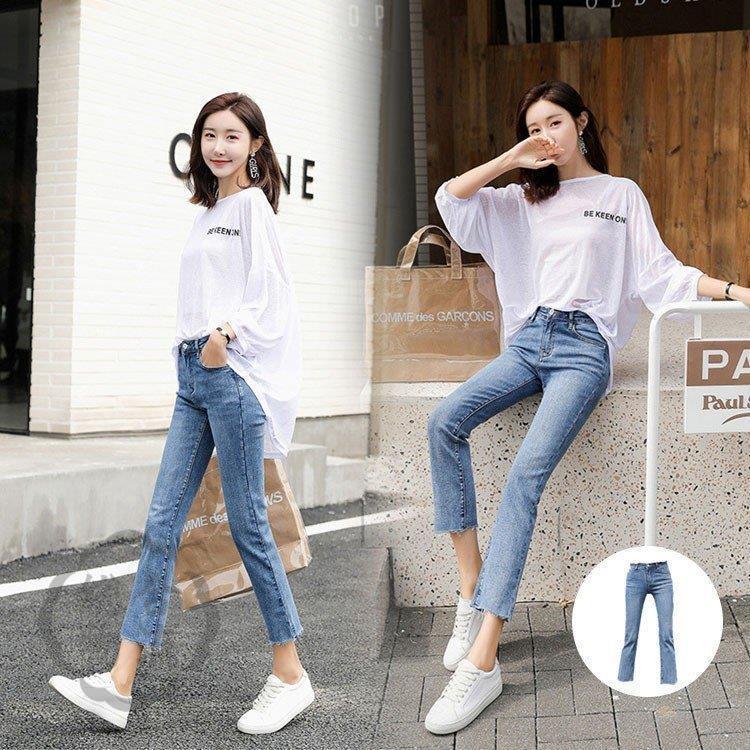 ジーンズ レディース 春 夏 ズボン ロングパンツ ボトムス コーデ デニムパンツ 長ズボン ロングパンツ ジーンズ ジーパン Gパン スリム 大人 代30代40代50代 Hhh 0114 Yu40xpin304 Fevstyle 通販 Yahoo ショッピング