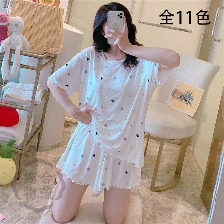 パジャマ ルームウェア レディース 夏用 パジャマ 半ズボン 半袖 モーダル 綿 ルームウェア 女性 部屋着 寝巻き ランジェリー パジャマ 可愛い大きいサイズ 訳あり