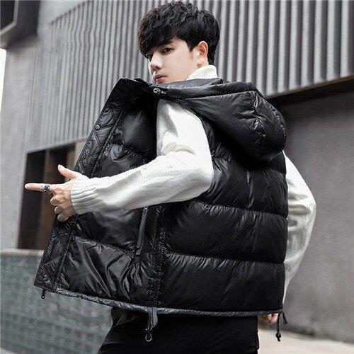 ダウンベスト メンズ 冬 ジャケット 春秋 ベスト 大きいサイズ メンズ ベスト カジュアル 防寒 シンプル メンズ ベスト 前開き 軽量 防風 暖かい ベスト メンズ Hhh 0114 Yu45xpin768 Fevstyle 通販 Yahoo ショッピング