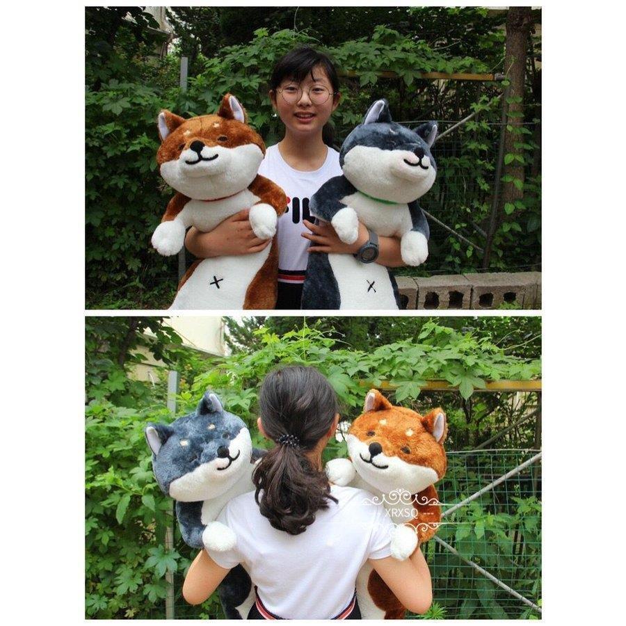 犬グッズ 雑貨 いぬ かわいい にゃん屋 ぬいぐるみ わん太添い寝ぬいぐるみ イヌ ギフト ビッグ プレゼント 全2種類 和雑貨 抱き枕 特大 犬 茶柴 送料無料 黒柴 21春夏新色 にゃん屋