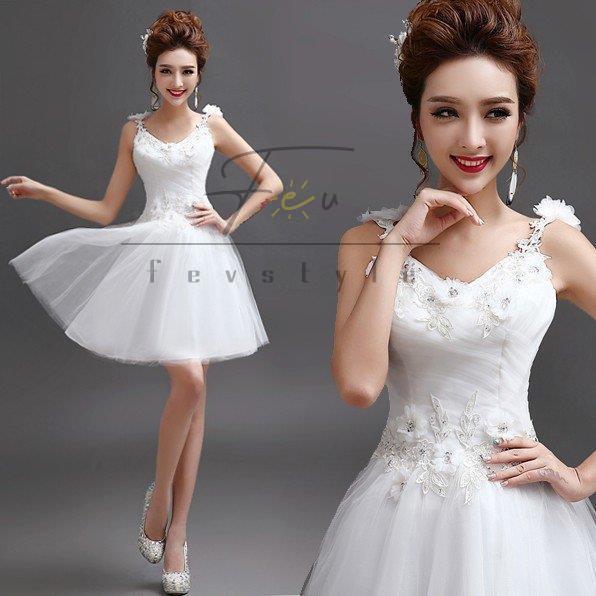 激安アウトレット 店舗 ミニドレス 安い ウェディングミニドレス 結婚式 演奏会 ミニドレス 白 発表会 パーティードレス 二次会 ウエディングドレス 花嫁 ミニドレス コンサート 韓国 ネット直営店 Gaains Com