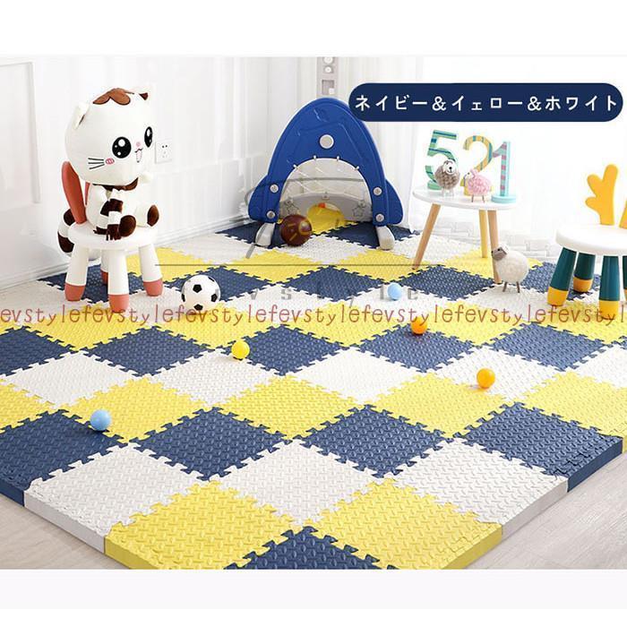 ジョイントマット 充実の品 おしゃれ 30cm ベビー マット 24枚 防音 厚さ1 2cm 吸収 滑り止め 防水 赤ちゃん 騒音 クッションマット