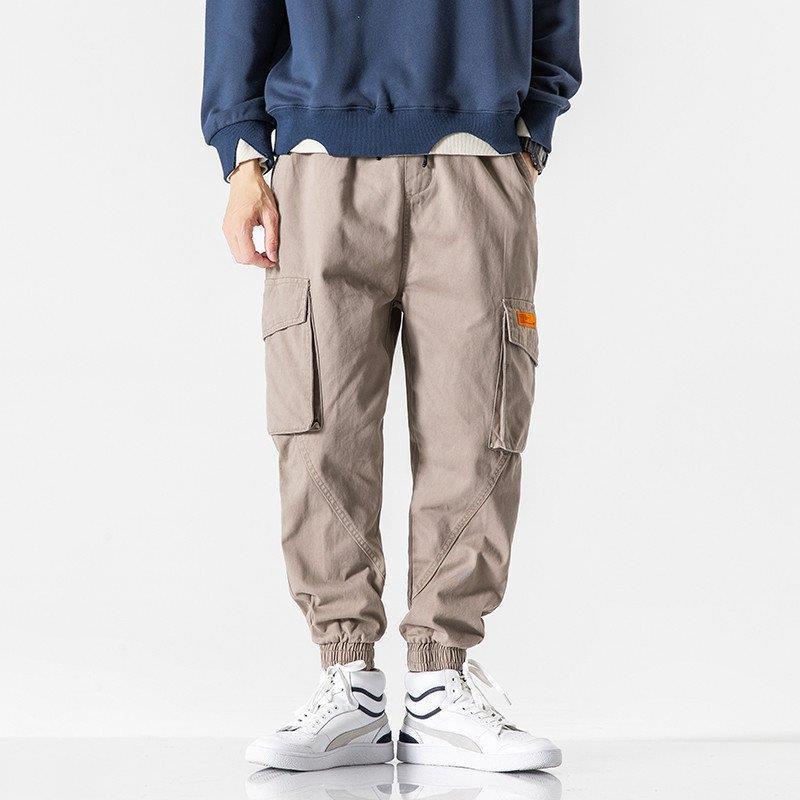 正規店仕入れの メンズ カーゴパンツ 美脚 通学 ボトムス おしゃれ 秋新作 レトロ 裾絞り カジュアル 作業 サイドポケット テーパード ワークパンツ カーゴパンツ サイズ L Www Makehomeeasier Pl