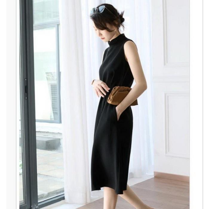 ワンピース レディース 40代 ひざ丈ワンピース 春夏新作 白ワンピース ノースリーブワンピース ロング丈スカート ゆったり 韓国風 上品 オシャレ通勤 着痩せ Qc Zxs Fevstyle 通販 Yahoo ショッピング