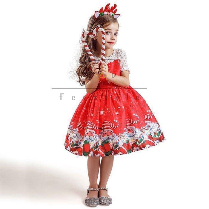 出産祝い クリスマス 子供 キッズ 衣装 サンタ サンタ 子供服 キッズ服 衣装 サンタクロース キラキラ 雪柄 半袖 女の子 ワンピース コスチューム クリスマス 子供 キッズ 衣装 子ども服 Www Solidarite Numerique Fr