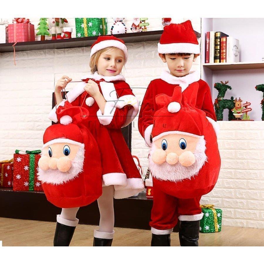 サンタ クリスマス 子供 サンタ クリスマス コスチューム 衣装 キッズ 子供服 クリスマス サンタクロース 帽子付き 女の子 男の子 クリスマス 衣装 ワンピース Sd1 Fevstyle