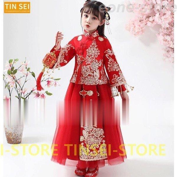 優先配送 中国古代衣装 女の子 キッズ 唐装漢服 漢服 撮影 チャイナドレス 舞台衣装 チャイナ服 可愛い 中国古風 中華国学服 ステージ 子供 中華服 かわいい ドレス ダンス衣装 サイズ L Michiganestateplanning Com
