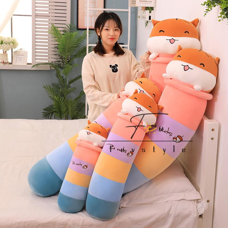 ぬいぐるみ ハムスター 50 70 90cm 抱き枕 添い寝 クッション おもちゃ 面白い リアル 記念日 ふわふわ モチモチ 手触りいい 縫いぐるみ プレゼント Wj Q0401 Fevstyle 通販 Yahoo ショッピング