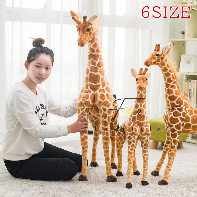 リアルぬいぐるみ キリン 50 60 80 100 1 140cm 特大 抱き枕 添い寝 クッション おもちゃ 面白い 子供 大人 記念日 動物 ふわふわ 手触りいい 縫いぐるみ Wj Q Fevstyle 通販 Yahoo ショッピング