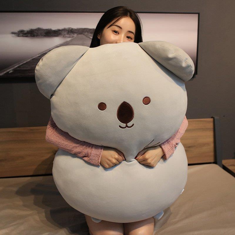 もちもち特大小動物抱き枕可愛いコアラぬいぐるみ特大動物クッションプレゼントギフトインテリアクリスマス 90cm Xmd3 Fevstyle 通販 Yahoo ショッピング