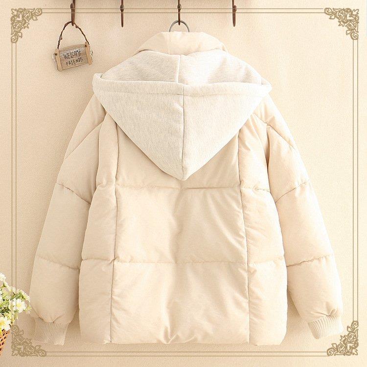 スーパーセール コート ジャケット アウター フード付き 長袖 冬 レディース 森ガール 長袖 カラー ライトグリーン Www Doebem Org Br