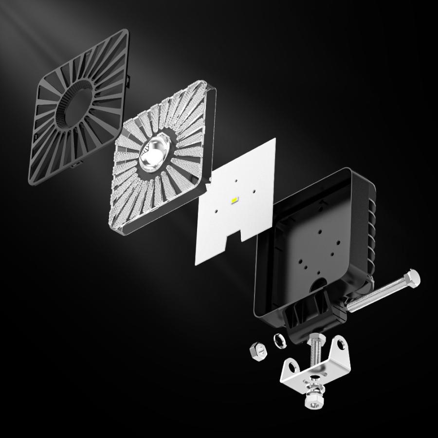 LED ワークライトホワイト4個&イエロー2個 新発売 5.5インチ 作業灯 LED ワークライト 36W 4モード