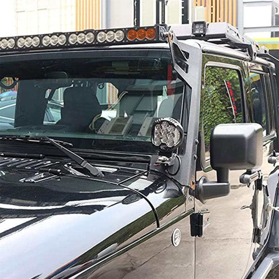 LED ワークライト 5インチ 50W ホワイト 作業灯 JEEP ジムニー SUV 