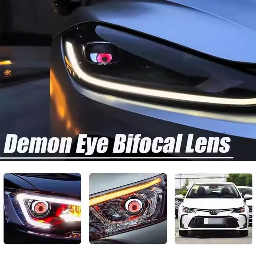 2024新発売 2インチ 単色タイプ 悪魔の目 イーグルアイ フォグランプ