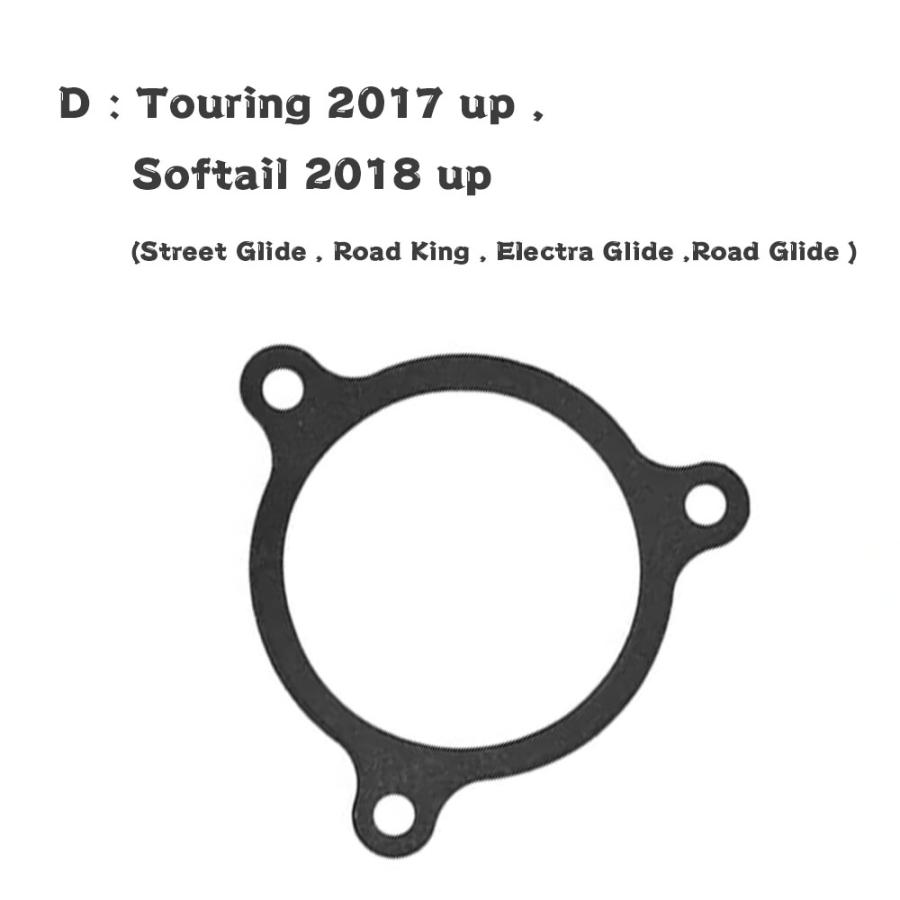 送料無料● ハーレー ツーリング 17-以降 ソフテイル 18-以降 ロードキング エアクリーナー エアフィルター クローム 灰色 CNC パーツ_3
