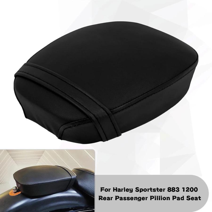 ハーレー スポーツスター XL883 1200 X 48 72 2004-2015 リア シート シートバッグ ブラック カスタム パーツ オートバイ |  | 05