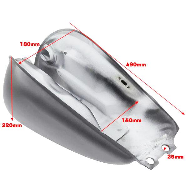 オートバイ スズキ GN125 GN250 ガソリンタンク バイク用 9L 2.4 オートバイ スズキ GN125 GN250 ガソリンタンク バイク用 9L 2.4