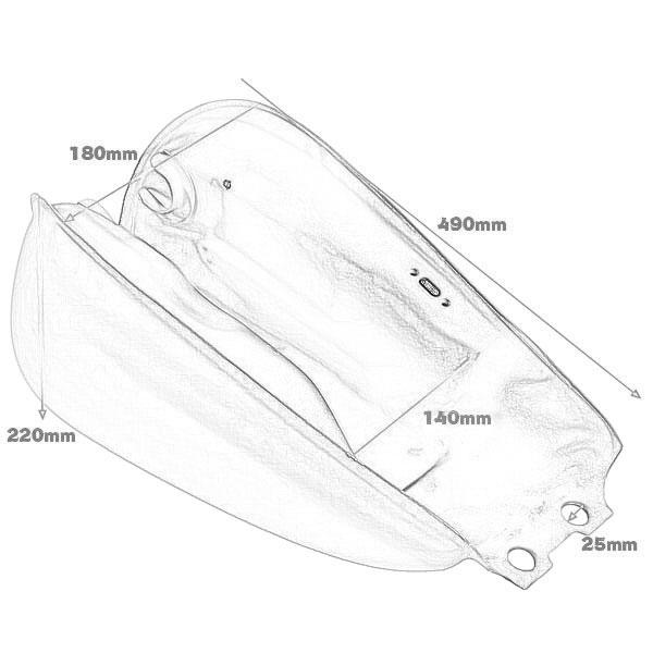 スズキ　GN125 ガソリンタンク オートバイ スズキ GN125 GN250 ガソリンタンク バイク用 9L 2.4
